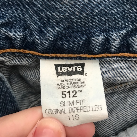VINTAGE LEVIS 512 HOGH RISE SHORTS - Picture 6 of 6